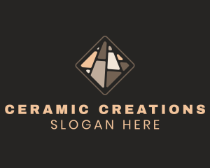 Ceramic - Floor Plank Tile logo design