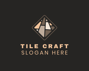 Tile - Floor Plank Tile logo design