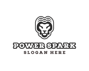 Wild Animal Lion Logo