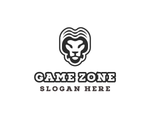 Wild Animal Lion logo design