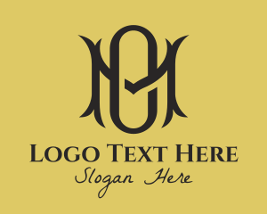 Fancy M & O Monogram  Logo