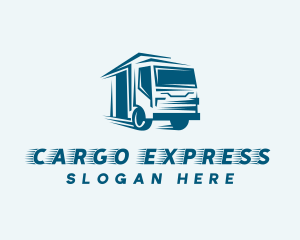 Express Truck Shipment logo design