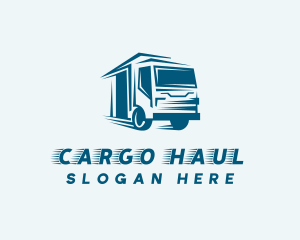 Express Truck Shipment logo design