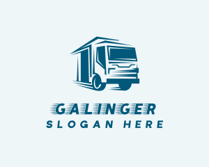 Freight - Express Truck Shipment logo design