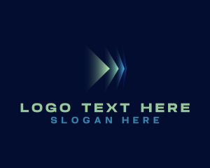 Movement - Triangle Motion Tech logo design