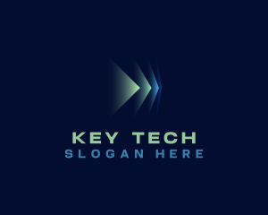 Triangle Motion Tech logo design