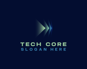 Triangle Motion Tech logo design