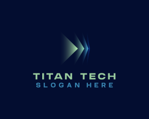 Triangle Motion Tech logo design