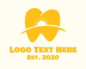 Morning - Yellow Sun Tooth logo design