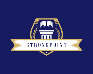 Academic - Learning Academy Book logo design