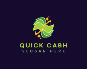 Money Cash Currency  logo design