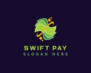 Money Cash Currency  logo design