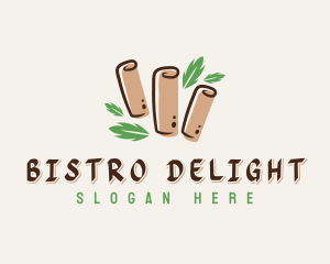 Spring Rolls Eatery logo design