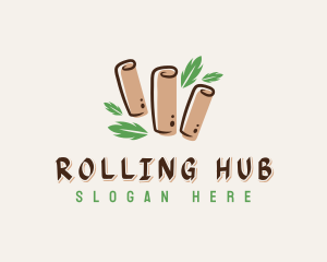 Spring Rolls Eatery logo design