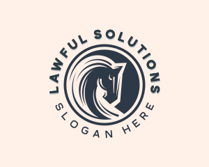 Legal - Horse Legal Advisory logo design