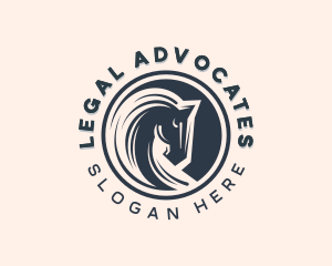 Horse Legal Advisory logo design