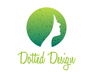 Dotted - Round Dotted Female logo design