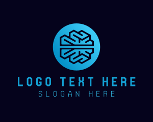 It Expert - Brain Ai Cyber Programmer logo design