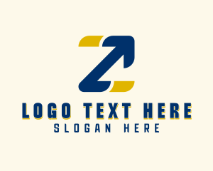 Forwarding - Generic Arrow Letter Z logo design