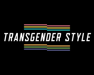 Transgender - Colorful Fun Brand logo design