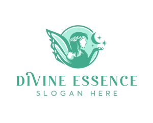 Goddess - Mythical Fairy Goddess logo design