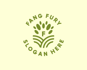 Nature Farm Agriculture logo design