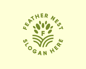 Nature Farm Agriculture logo design