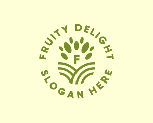 Nature Farm Agriculture logo design