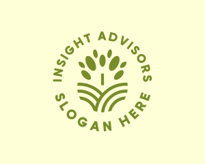 Nature Farm Agriculture logo design