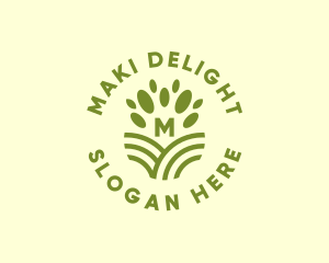 Nature Farm Agriculture logo design