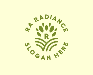 Nature Farm Agriculture logo design