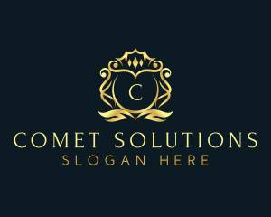 Luxury Royal Crown logo design