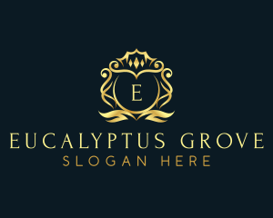 Luxury Royal Crown logo design