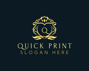 Luxury Royal Crown logo design