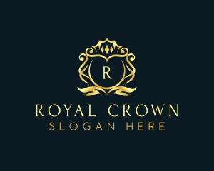 Luxury Royal Crown logo design