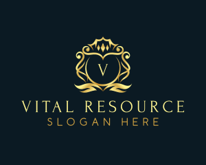 Luxury Royal Crown logo design