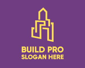 City Construction Building logo design