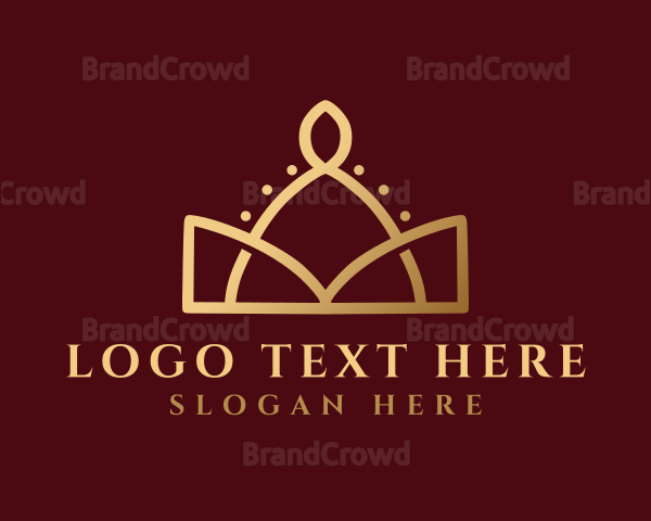 Gold Regal Crown Logo