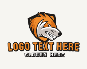 Gaming Fox Shield Logo