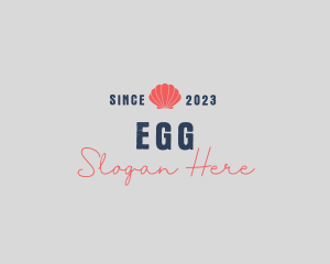 Startup - Hipster Simple Shell logo design