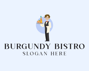 Restaurant Formal Waiter logo design