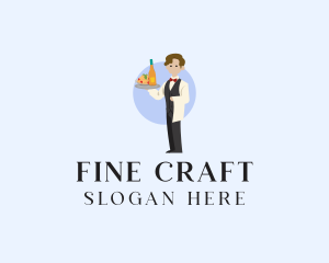 Restaurant Formal Waiter logo design