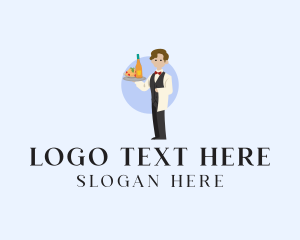 Eatery - Restaurant Formal Waiter logo design