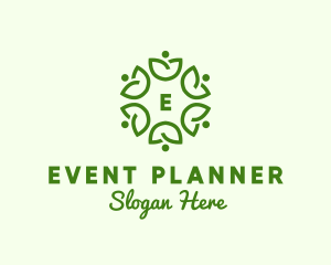 Vegan - Community Nature Leaf Farm logo design