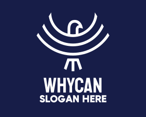 Freedom - Bird Wingspan Company logo design