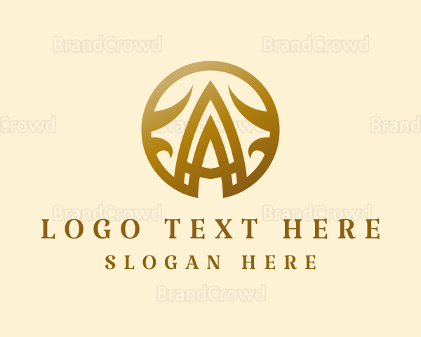 Ornate Boutique Hotel Business Logo