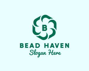 Hexagon Flower Beauty Spa logo design