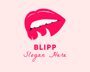 Sexy Lips Pretty Flirt Logo