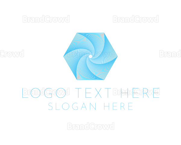 Hexagon Water Whirlpool Logo