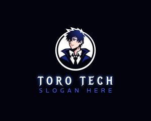 Anime Manga Character Logo